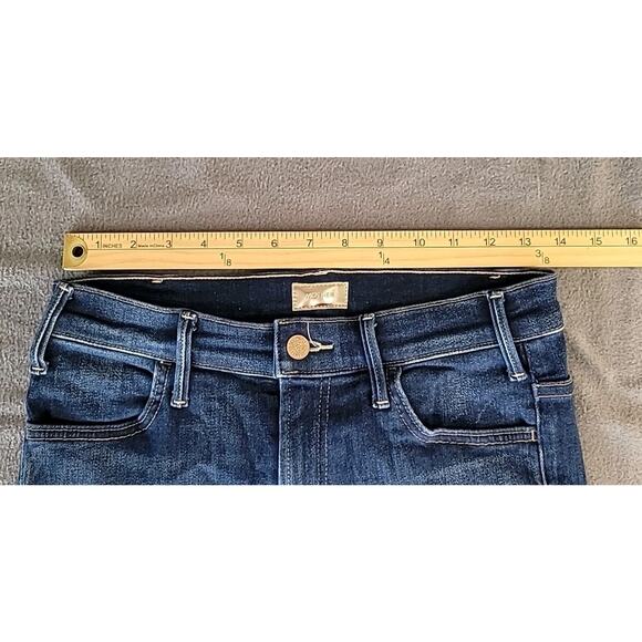 MOTHER Hustler Ankle Fray in Home Movies • Size 27 • High Rise Boot Crop - Picture 5 of 11